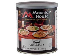 Mountain House Diced Beef Can -Mountain House #10 Cans Mountain House Diced Beef Can -Mountain House #10 Cans