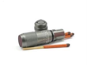 MatchCap Gunmetal Gray Survival Match Case - Exotac MatchCap Gunmetal Gray Survival Match Case - Exotac