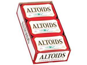 Altoids Curiously Strong Mints , Peppermint , 1.76-Ounce Tins (Pack of 12) - Altoids Altoids Curiously Strong Mints , Peppermint , 1.76-Ounce Tins (Pack of 12) - Altoids
