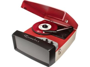 Crosley Radio Collegiate Portable USB Turntable, Red - CR6010A-RE Crosley Radio Collegiate Portable USB Turntable, Red - CR6010A-RE