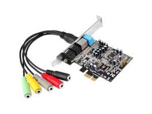 Dual Profile Pcie 7.1 Ch Sound Card Dual Profile Pcie 7.1 Ch Sound Card