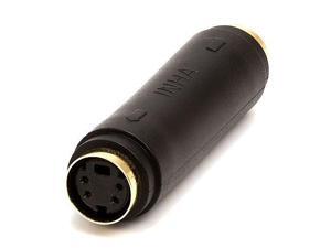 QVS S-Video Female to Female Coupler QVS S-Video Female to Female Coupler