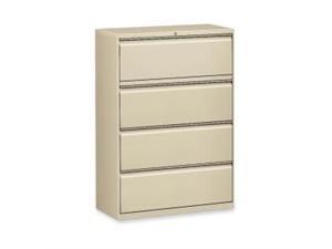 Lateral File 4-Drawer 36"x18-5/8"x52-1/2" Putty Lateral File 4-Drawer 36"x18-5/8"x52-1/2" Putty