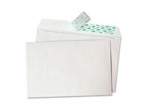 Quality Park 10750 Greeting Card/Invitation Envelope, Announcement - 5.75" x 8.75" - 24 lb - Peel & Seal - 100/Box - White Quality Park 10750 Greeting Card/Invitation Envelope, Announcement - 5.75" x 8.75" - 24 lb - Peel & Seal - 100/Box - White