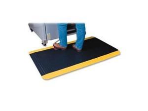 Anti-Fatigue Floor Mat Beveled Edge 2'x3' Black/Yellow Anti-Fatigue Floor Mat Beveled Edge 2'x3' Black/Yellow