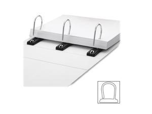 Gapless Loop Ring View Binder 11 x 8-1/2 3" Capacity White Gapless Loop Ring View Binder 11 x 8-1/2 3" Capacity White
