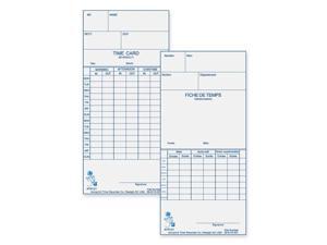 Time Card for Model Atr120 Electronic Clock Weekly or Biweekly 250/Pack Time Card for Model Atr120 Electronic Clock Weekly or Biweekly 250/Pack