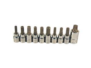 ATD Tools 13789 10 pc Brake Caliper Bit Socket Set ATD Tools 13789 10 pc Brake Caliper Bit Socket Set