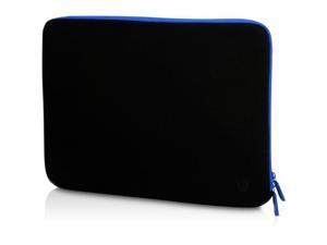 V7 Carrying Case (Sleeve) for 12" Notebook - Black, Blue V7 Carrying Case (Sleeve) for 12" Notebook - Black, Blue