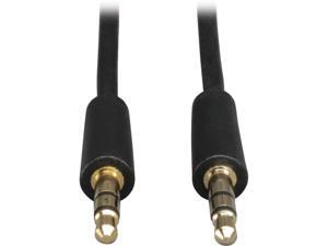 Tripp Lite P312-012 3.5mm Mini Stereo Audio Cable for Microphones, Speakers and Headphones M-M Tripp Lite P312-012 3.5mm Mini Stereo Audio Cable for Microphones, Speakers and Headphones M-M