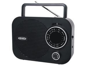 JENSEN Portable AM/FM Radio w/ Aux jack (black) MR-550-BK JENSEN Portable AM/FM Radio w/ Aux jack (black) MR-550-BK