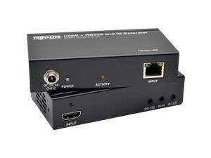 Tripp Lite BHDBT-K-SI-ER HDBaseT HDMI Over Cat5e/6/6a Extender Kit with Serial and IR Control, 1080p, Up to 500-ft. (150M) Tripp Lite BHDBT-K-SI-ER HDBaseT HDMI Over Cat5e/6/6a Extender Kit with Serial and IR Control, 1080p, Up to 500-ft. (150M)