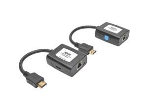 Tripp Lite HDMI over Cat5/Cat6 Active Extender Kit, Transmitter & Receiver, 1080p @ 60 Hz, USB Powered, Up to 125-ft. (B126-1A1-U) Tripp Lite HDMI over Cat5/Cat6 Active Extender Kit, Transmitter & Receiver, 1080p @ 60 Hz, USB Powered, Up to 125-ft. (B126-1A1-U)