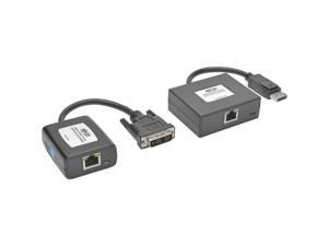 Tripp Lite DisplayPort to DVI over Cat5/6 Active Extender Kit,Pigtail-Style Transmitter/Receiver,Video/Audio,1080/60p,Up to 125-ft. (B150-1A1-DVI) Tripp Lite DisplayPort to DVI over Cat5/6 Active Extender Kit,Pigtail-Style Transmitter/Receiver,Video/Audio,1080/60p,Up to 125-ft. (B150-1A1-DVI)
