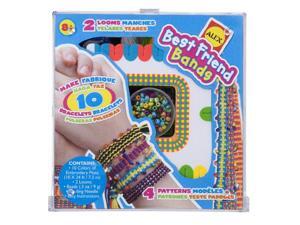 Alex Toys Best Friends Bands Friendship Bracelet Kit with 2 Looms and 10 Colors Alex Toys Best Friends Bands Friendship Bracelet Kit with 2 Looms and 10 Colors