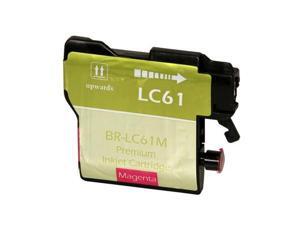 Compatible Magenta Inkjet Cartridge for Brother LC61M DCP 165C / 385C / 585CW / J125 / MFC 250C / 255CW / 290C / 295CN / 490CW / 495CW / 5490CN / 5890CN / 5895CW / 6490CW / 6890CDW / 790CW / 795CW / 9 Compatible Magenta Inkjet Cartridge for Brother LC61M DCP 165C / 385C / 585CW / J125 / MFC 250C / 255CW / 290C / 295CN / 490CW / 495CW / 5490CN / 5890CN / 5895CW / 6490CW / 6890CDW / 790CW / 795CW / 9