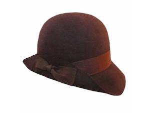 Brown Wool Felt Bucket Hat Brown Wool Felt Bucket Hat