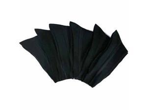 Men's Black Nylon 6 Pack Dress Socks Men's Black Nylon 6 Pack Dress Socks