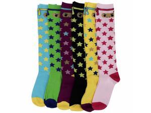 Ninja Stars Knee-High 6 Pack Socks Ninja Stars Knee-High 6 Pack Socks