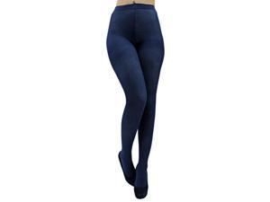 Opaque Navy Blue Stretchy Leotard Tights Opaque Navy Blue Stretchy Leotard Tights