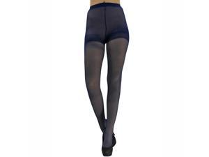 Navy Blue Spandex Sheer Control Top Tights Navy Blue Spandex Sheer Control Top Tights