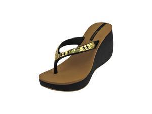 Beige & Black Ipanema Samba Platform Flip Flops Beige & Black Ipanema Samba Platform Flip Flops