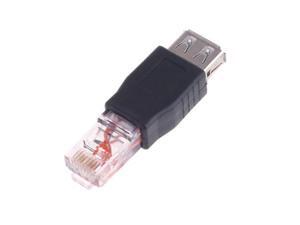 USB Female to Male Ethernet RJ45 Connector Adaptor USB Female to Male Ethernet RJ45 Connector Adaptor