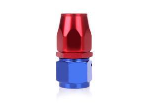 AN10 Straight Swivel Oil Fuel Hose End Fitting Adapter Aluminum Red AN10 Straight Swivel Oil Fuel Hose End Fitting Adapter Aluminum Red