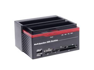 2.5/3.5" 2x SATA HDD Docking Station Clone eSata USB 2.0 HUB 2.5/3.5" 2x SATA HDD Docking Station Clone eSata USB 2.0 HUB