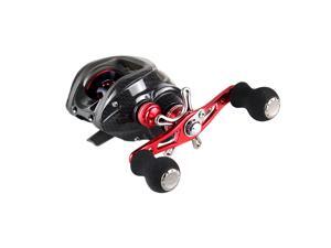 11BB 6.3:1 Right Hand Bait Casting Fishing Reel 10Ball Bearings + One-way Clutch High Speed Red 11BB 6.3:1 Right Hand Bait Casting Fishing Reel 10Ball Bearings + One-way Clutch High Speed Red