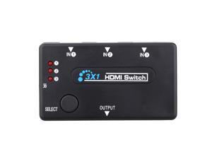 Ultra Mini Portable Full 1080P 3 * Input 1 * Output HDMI1.3 Intelligent Switch Switcher Selector Hub Auto Switcher with IR Remote Control Support 3D Ultra Mini Portable Full 1080P 3 * Input 1 * Output HDMI1.3 Intelligent Switch Switcher Selector Hub Auto Switcher with IR Remote Control Support 3D