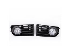 2Pcs Fog Light with Grille for VW Golf 5 MK5 Rabbit 2003-2009 2Pcs Fog Light with Grille for VW Golf 5 MK5 Rabbit 2003-2009