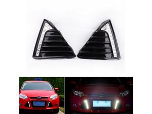 Pair 12V 7-LED Daytime Driving Running Light DRL Fog Lamp White for Ford Focus 2011-2014 Pair 12V 7-LED Daytime Driving Running Light DRL Fog Lamp White for Ford Focus 2011-2014