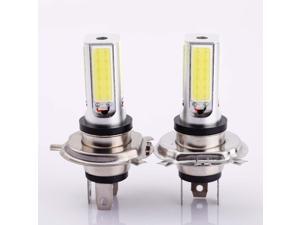 A Pair of H4 24W High Power Auto Vehicle COB LED Fog Daytime Running Light DRL Lamp White A Pair of H4 24W High Power Auto Vehicle COB LED Fog Daytime Running Light DRL Lamp White