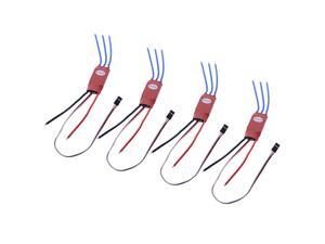 4Pcs Simonk 30AMP 30A SimonK Firmware Brushless ESC w/ 3A 5V BEC 4Pcs Simonk 30AMP 30A SimonK Firmware Brushless ESC w/ 3A 5V BEC
