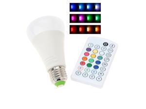 E27 10W 110-240V AC RGBW Colorful LED Bulb Light Stage Lamp Remote Control Color & Brightness Adjustable Home Indoor Decor Lighting CE RoHs E27 10W 110-240V AC RGBW Colorful LED Bulb Light Stage Lamp Remote Control Color & Brightness Adjustable Home Indoor Decor Lighting CE RoHs