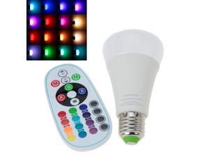 E27 10W 110-240V AC RGBW Colorful LED Bulb Light Stage Lamp Remote Control Color & Brightness Adjustable Home Indoor Decor Lighting CE RoHs E27 10W 110-240V AC RGBW Colorful LED Bulb Light Stage Lamp Remote Control Color & Brightness Adjustable Home Indoor Decor Lighting CE RoHs