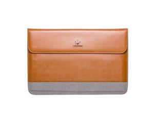 Lention Leather Flap Sleeve Bag Case Pouch for MacBook Pro/Pro with Retina 15.4" Ultrabook Laptop Notebook Lention Leather Flap Sleeve Bag Case Pouch for MacBook Pro/Pro with Retina 15.4" Ultrabook Laptop Notebook