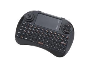 VIBOTON Mini Handheld 2.4G Wireless QWERTY Keyboard Mouse with Touchpad Joystick Remote Control for Android TV Box HTPC Laptop PC Xbox360 PS3 VIBOTON Mini Handheld 2.4G Wireless QWERTY Keyboard Mouse with Touchpad Joystick Remote Control for Android TV Box HTPC Laptop PC Xbox360 PS3