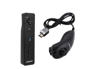 Wii Remote+Nunchuk Controller for Nintendo Wii + Case Wii Remote+Nunchuk Controller for Nintendo Wii + Case