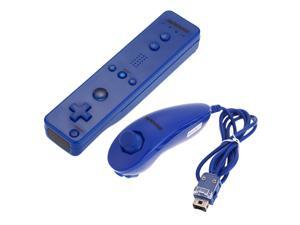 Wii Remote+Nunchuk Controller for Nintendo Wii + Case Wii Remote+Nunchuk Controller for Nintendo Wii + Case