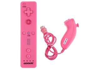 Wii Remote+Nunchuk Controller for Nintendo Wii + Case Wii Remote+Nunchuk Controller for Nintendo Wii + Case