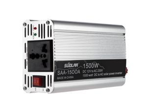 1500W DC12V to AC220-240V AC Household Solar Power Inverter Converter Modified Sine Wave Form 1500W DC12V to AC220-240V AC Household Solar Power Inverter Converter Modified Sine Wave Form