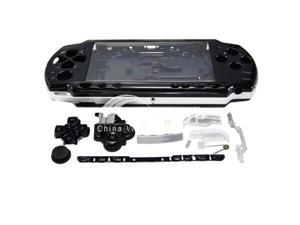 Full Housing Kit Replacement Case for Sony PSP 2000 - black Full Housing Kit Replacement Case for Sony PSP 2000 - black