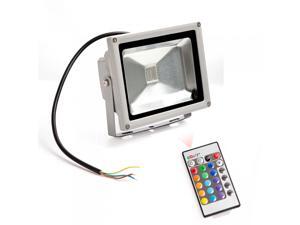 20W RGB Color Outdoor LED Spotlight Flood Light Lamp Waterproof + Remote Control 20W RGB Color Outdoor LED Spotlight Flood Light Lamp Waterproof + Remote Control