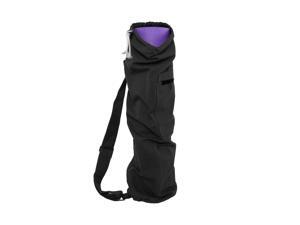 ProSource Yoga Mat Bag with Side Pocket and Cinch Top, 28" for Stylish Carrying of Yoga Mats-Choose Your Color ProSource Yoga Mat Bag with Side Pocket and Cinch Top, 28" for Stylish Carrying of Yoga Mats-Choose Your Color