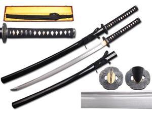 40 1/4 inch Musha Hand Forged Samurai Sword, Raiden Series, Black 40 1/4 inch Musha Hand Forged Samurai Sword, Raiden Series, Black