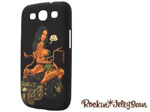 Rockin Jelly Bean Hard Shell Case For Samsung Galaxy S III (Bike Girl, Black) FGI08MU032836 Rockin Jelly Bean Hard Shell Case For Samsung Galaxy S III (Bike Girl, Black) FGI08MU032836