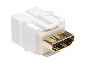 TRIPP LITE P164-000-KJ-WH HDMI(R) Keystone Snap-In Wall Plate Coupler TRIPP LITE P164-000-KJ-WH HDMI(R) Keystone Snap-In Wall Plate Coupler