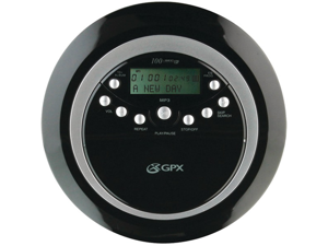 GPX PC800B Personal CD Player with MP3 Playback and Anti-Skip Protection (Black) GPX PC800B Personal CD Player with MP3 Playback and Anti-Skip Protection (Black)
